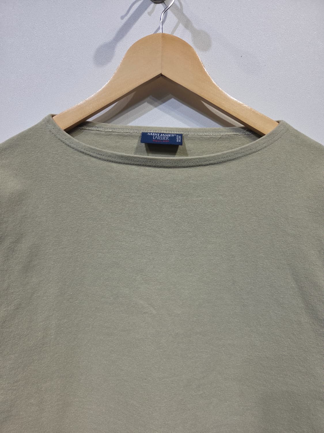 세인트제임스(SAINT JAMES) 솔리드 보트넥 긴팔 티셔츠 상품이미지3