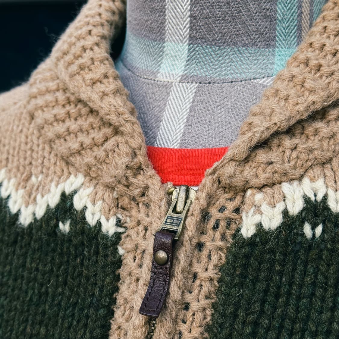 타미힐피거 도그 패턴 코위찬 스웨터 M 상품이미지8