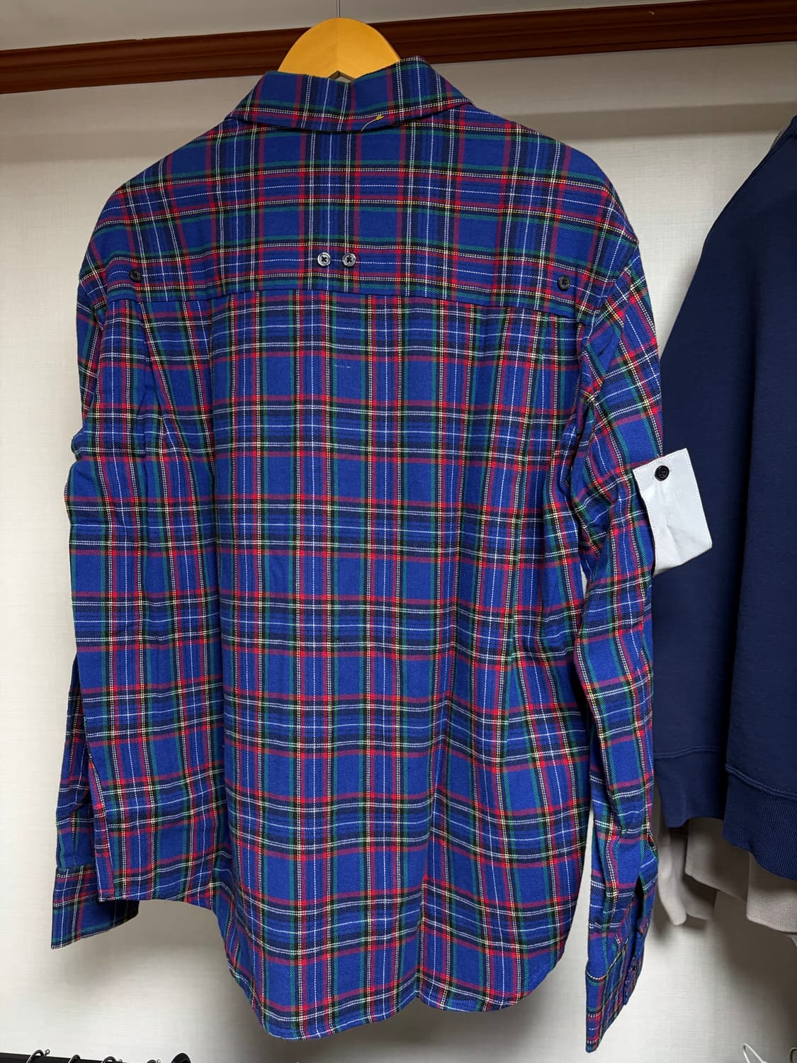 [M]레지스탕스 체크셔츠 상품이미지2