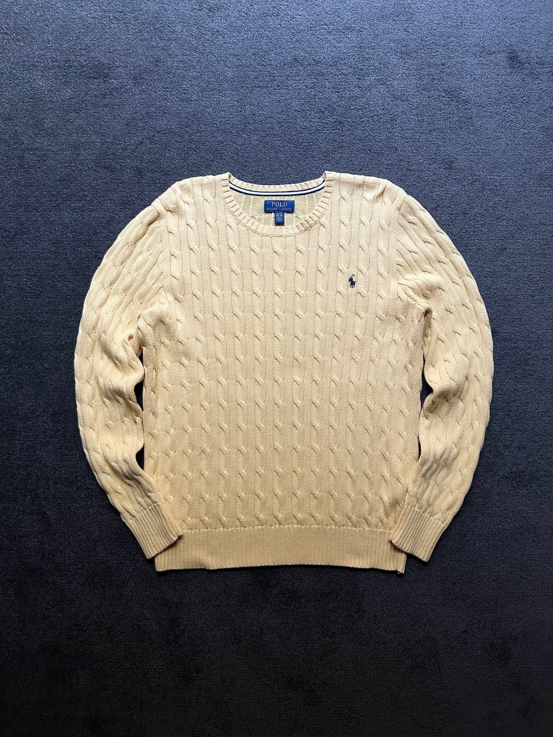 폴로 랄프로렌 꽈배기 니트 XL [실측확인요망] 상품이미지1