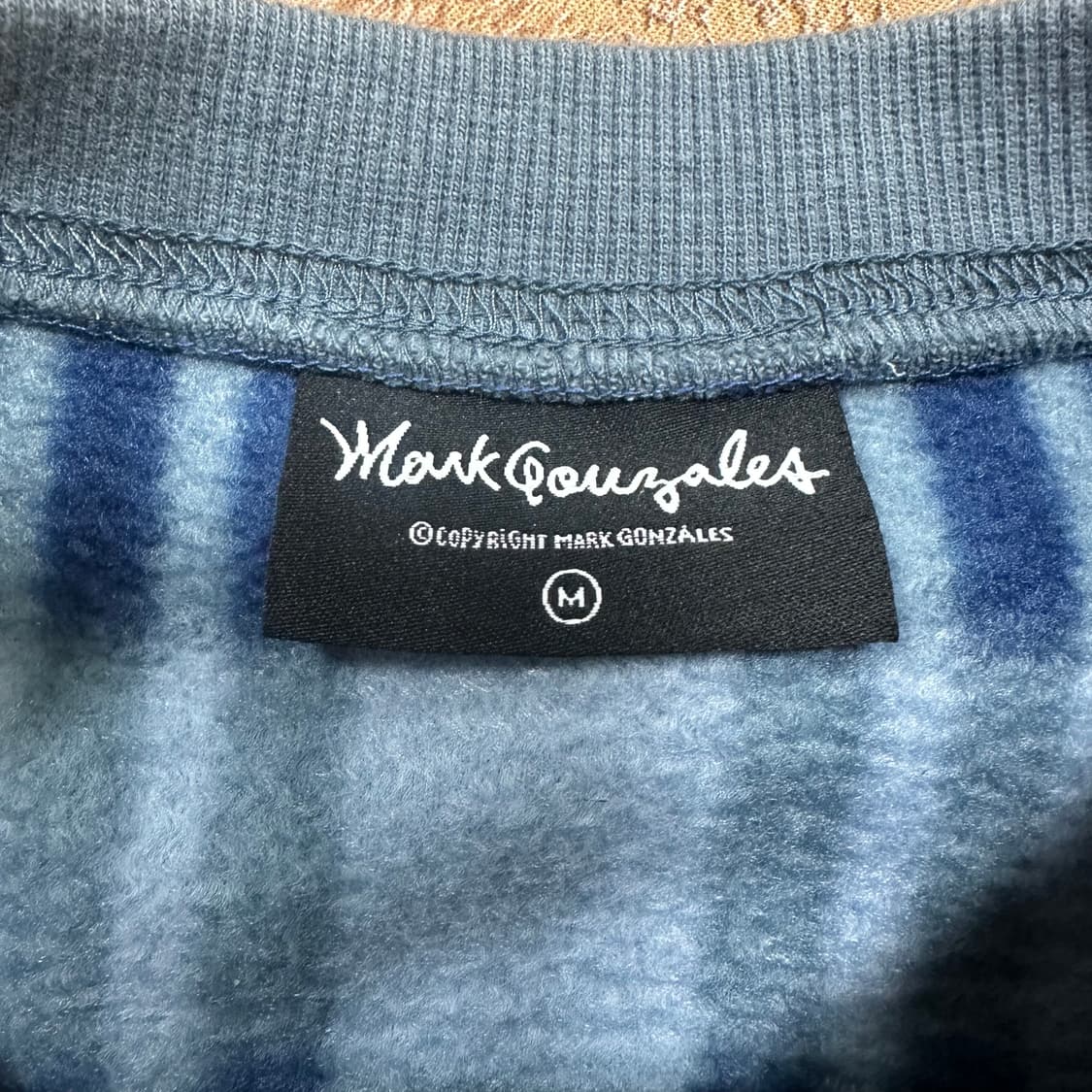 ✨ (바배) 마크곤잘레스 체크 플리스 맨투맨  상품이미지3