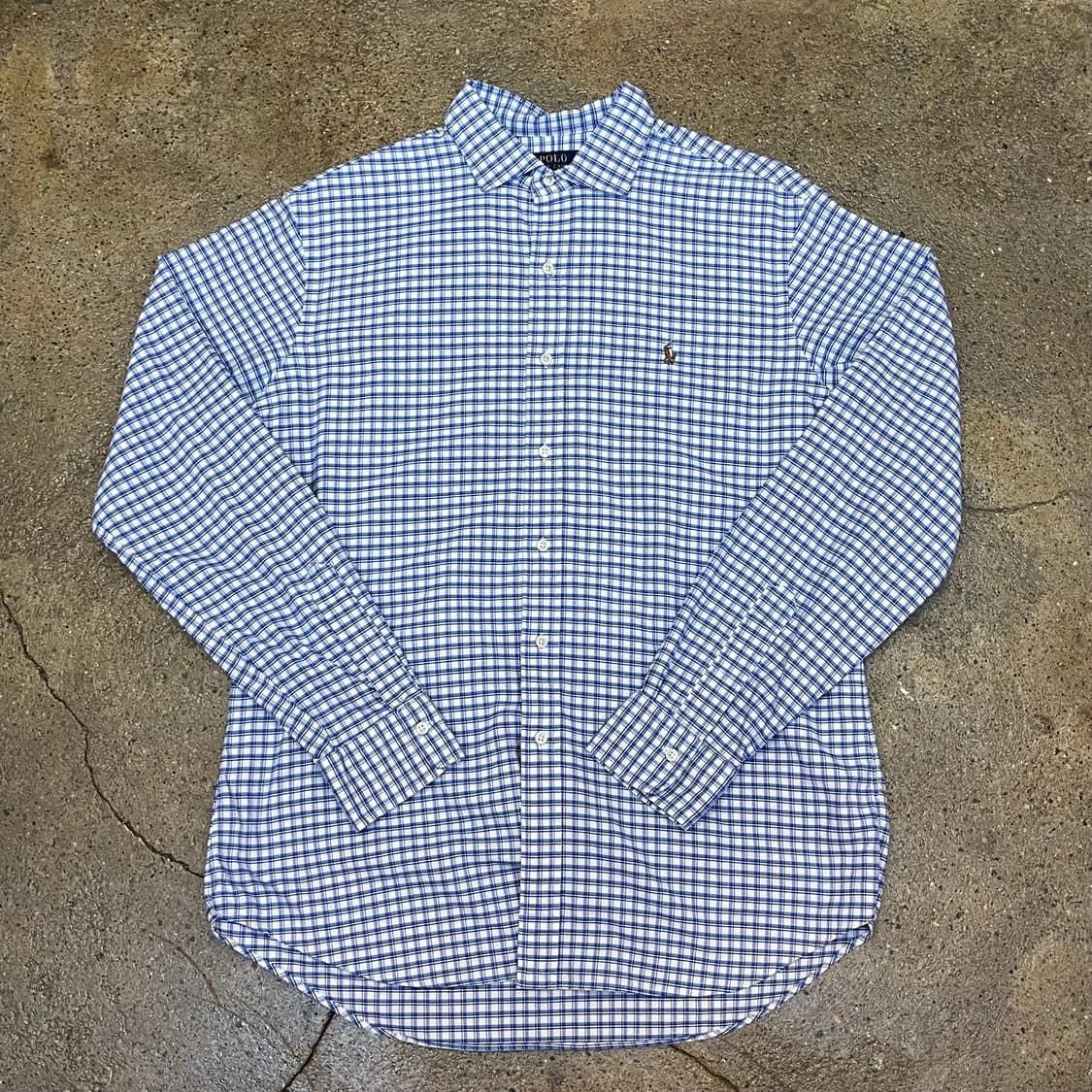미국 빈티지 폴로 랄프로렌 체크셔츠 남방 상품이미지2