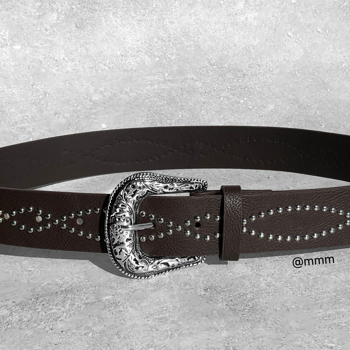 [Unisex] 웨스턴 터키석 벨트 상품이미지10