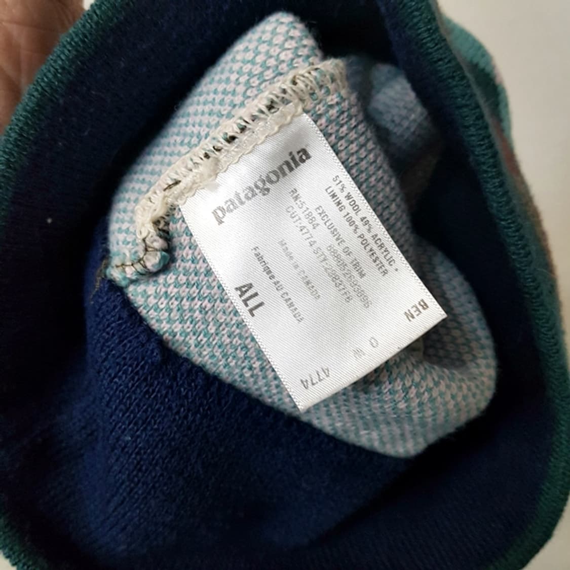 Patagonia 파타고니아 울 니트 비니 상품이미지3