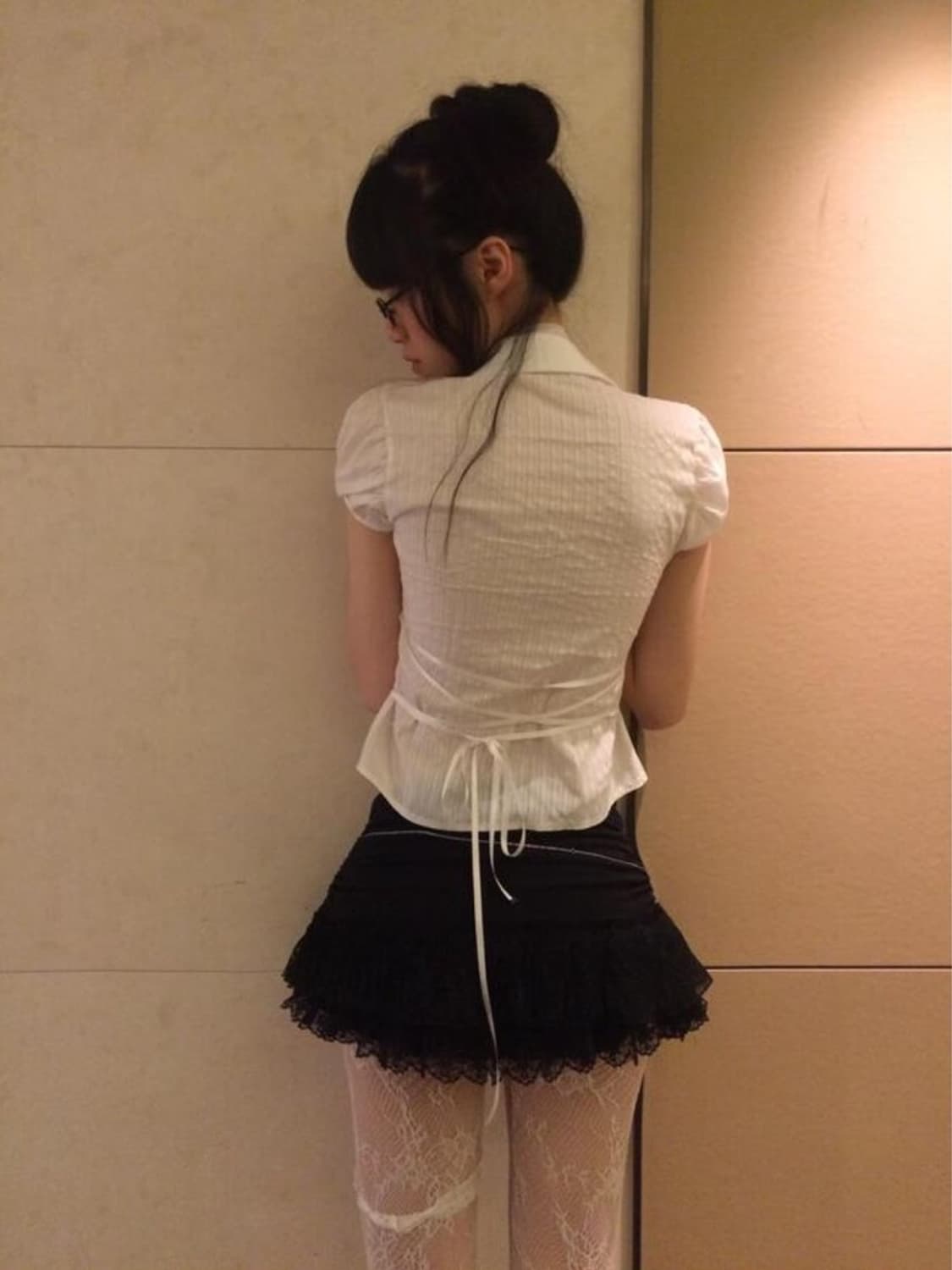(새상품) 포어링 SARA PUFF SHIRT 사라 퍼프 셔츠 블라우스 상품이미지4