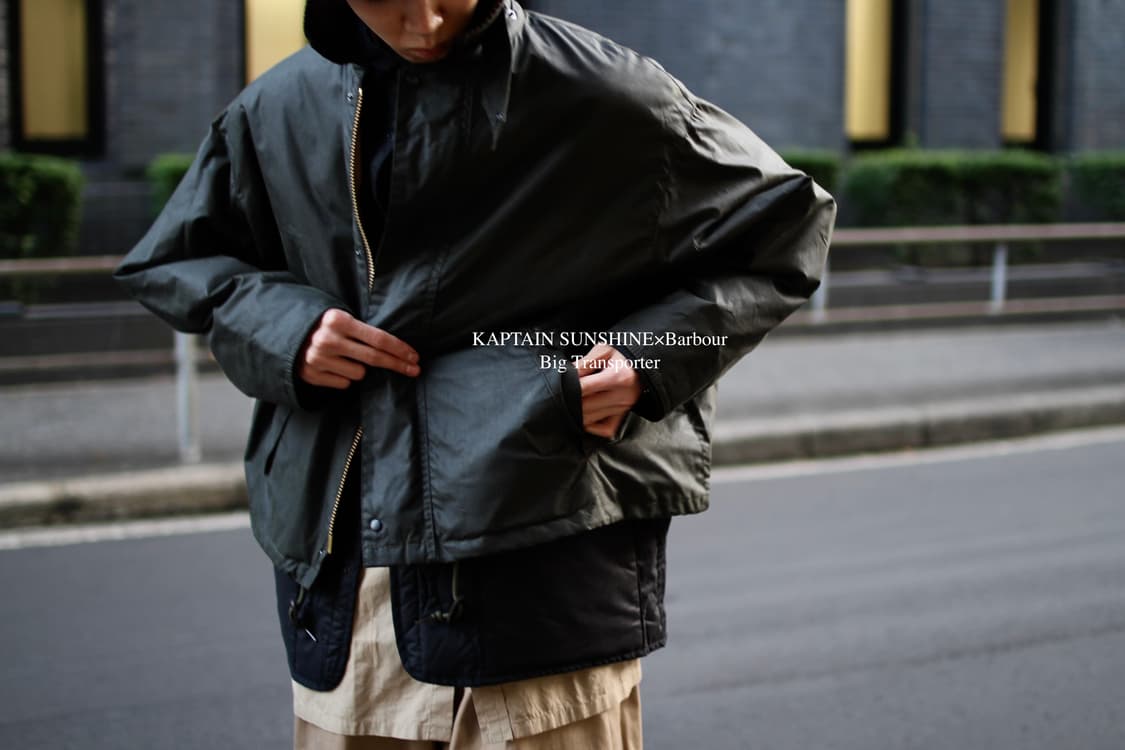KAPTAINSUNSHINE x Barbour Big Transporte 상품이미지7