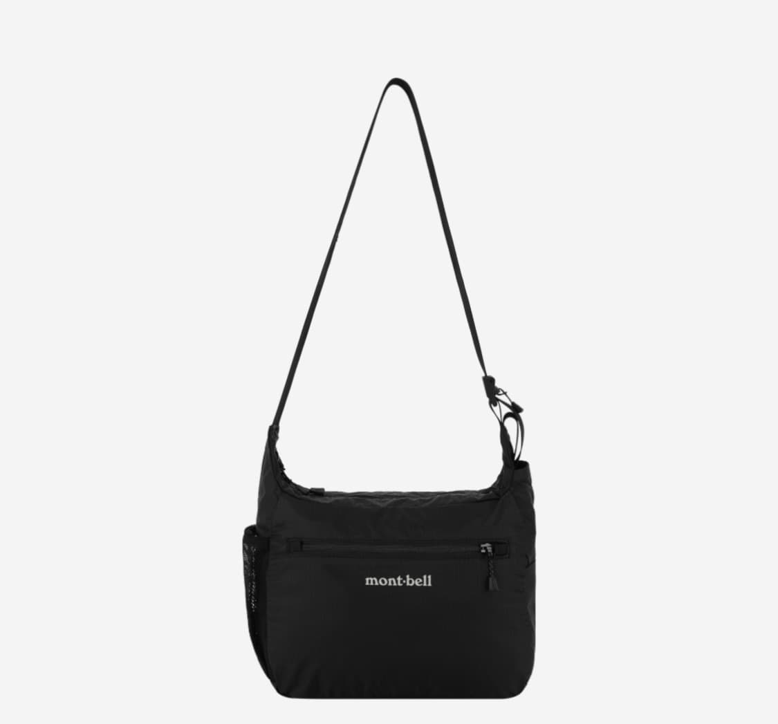 몽벨 포켓터블 라이트 숄더백 S 블랙 상품이미지1