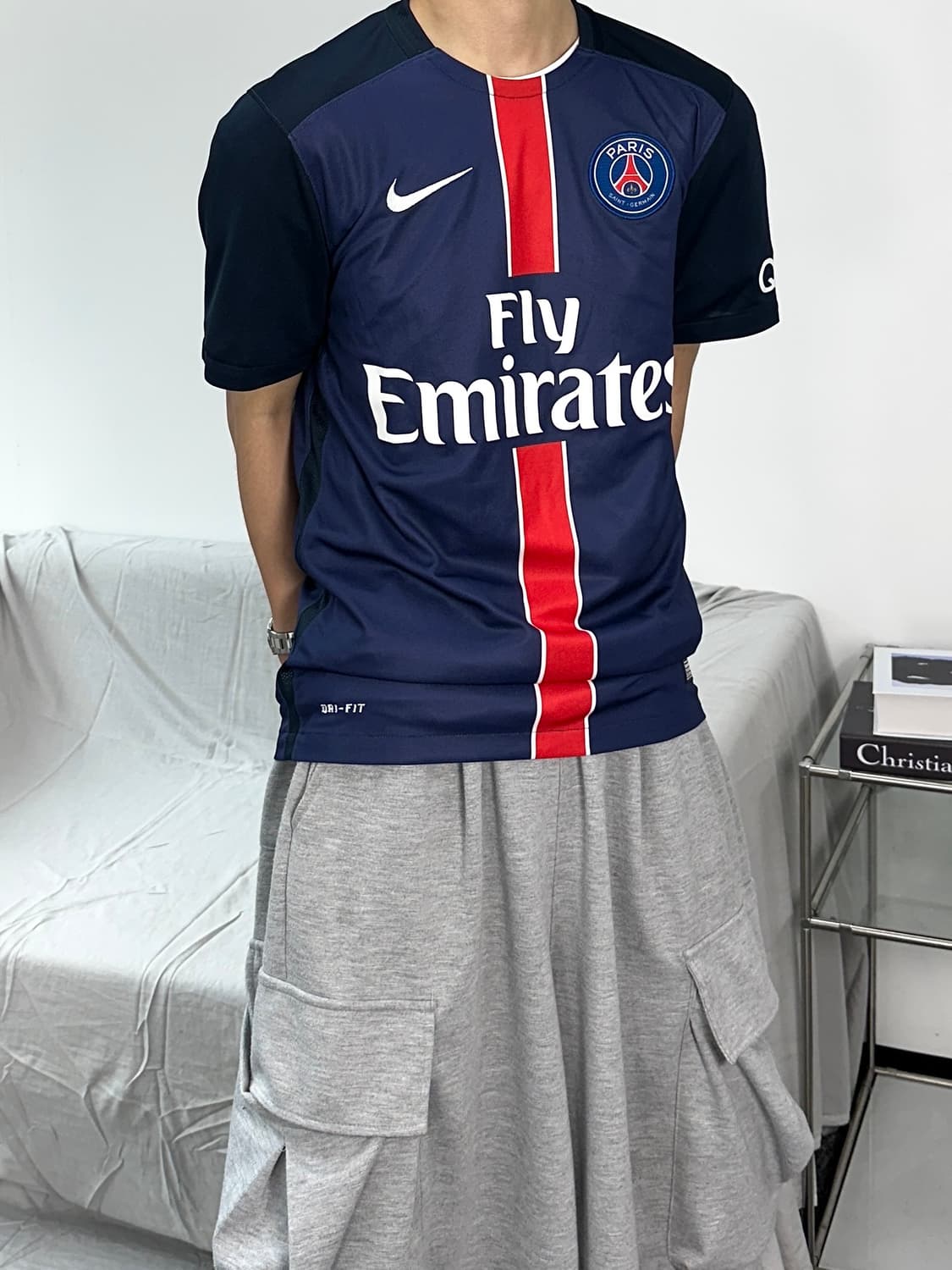 나이키 PSG 파리 생제르맹 15/16 시즌 홈 져지 어센틱 M 상품이미지1
