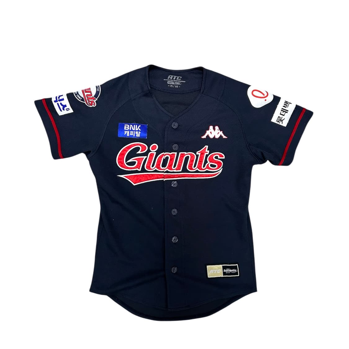 롯데자이언츠 네이비 손아섭 원정 유니폼(XS) 상품이미지1