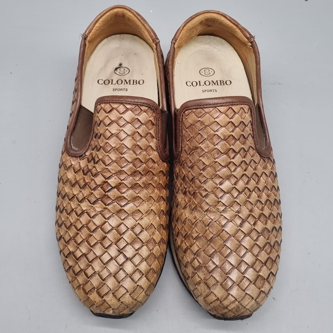 콜롬보 레더 슬립온 실사이즈255 굽4.5 상품이미지2