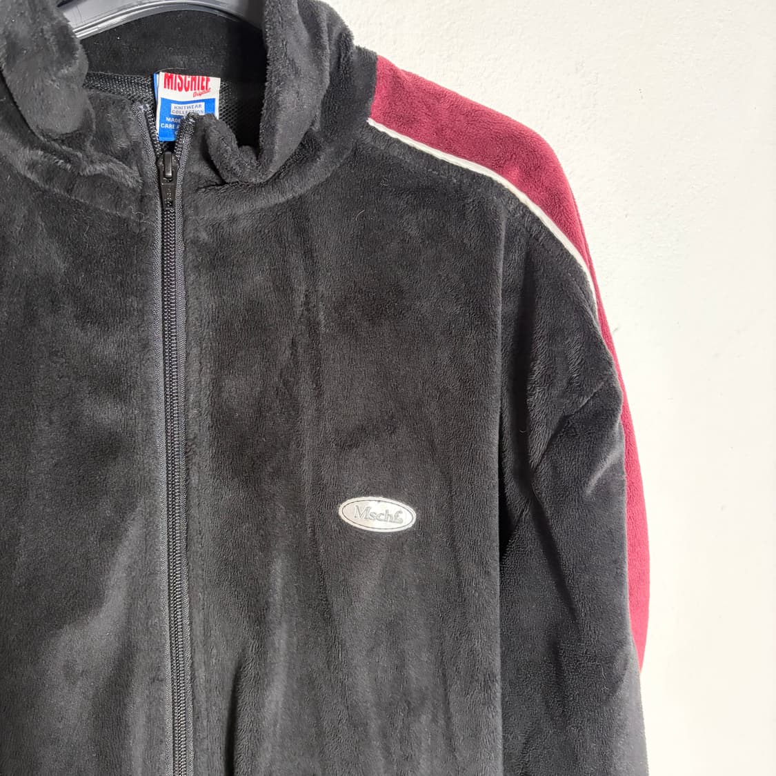 MSCHF 미스치프 벨루어  벨벳 트랙 자켓 블랙(Free) 상품이미지5