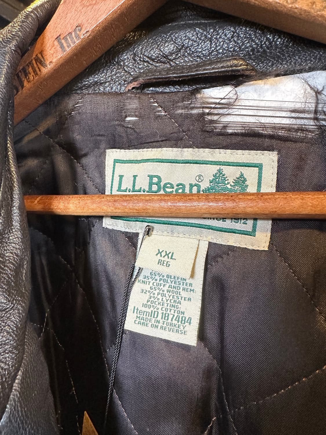 엘엘빈 헤비 리얼 염소가죽 A-2 플라이트 자켓 상품이미지9