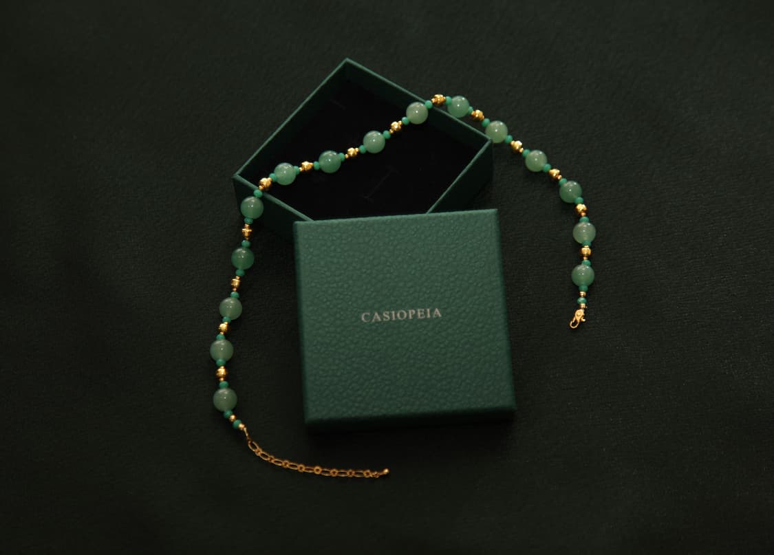 CASIOPEIA #39 Greenery Cluster Necklace 상품이미지3