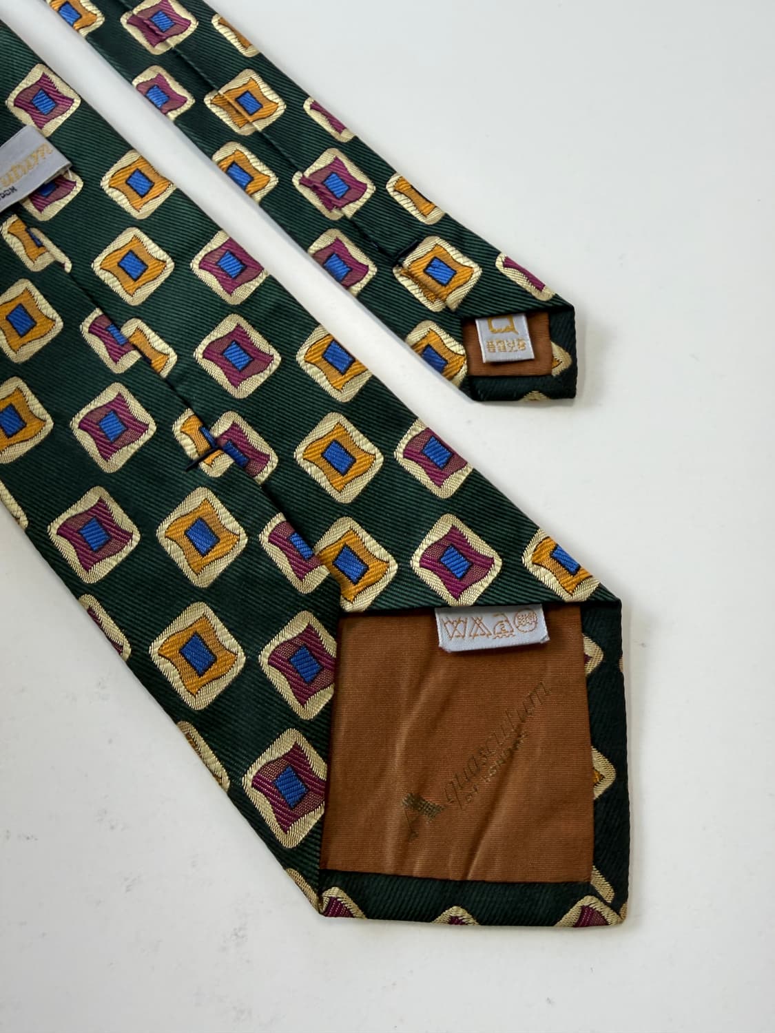 아쿠아스큐텀(Aquascutum) 실크 넥타이 9.2cm 상품이미지5