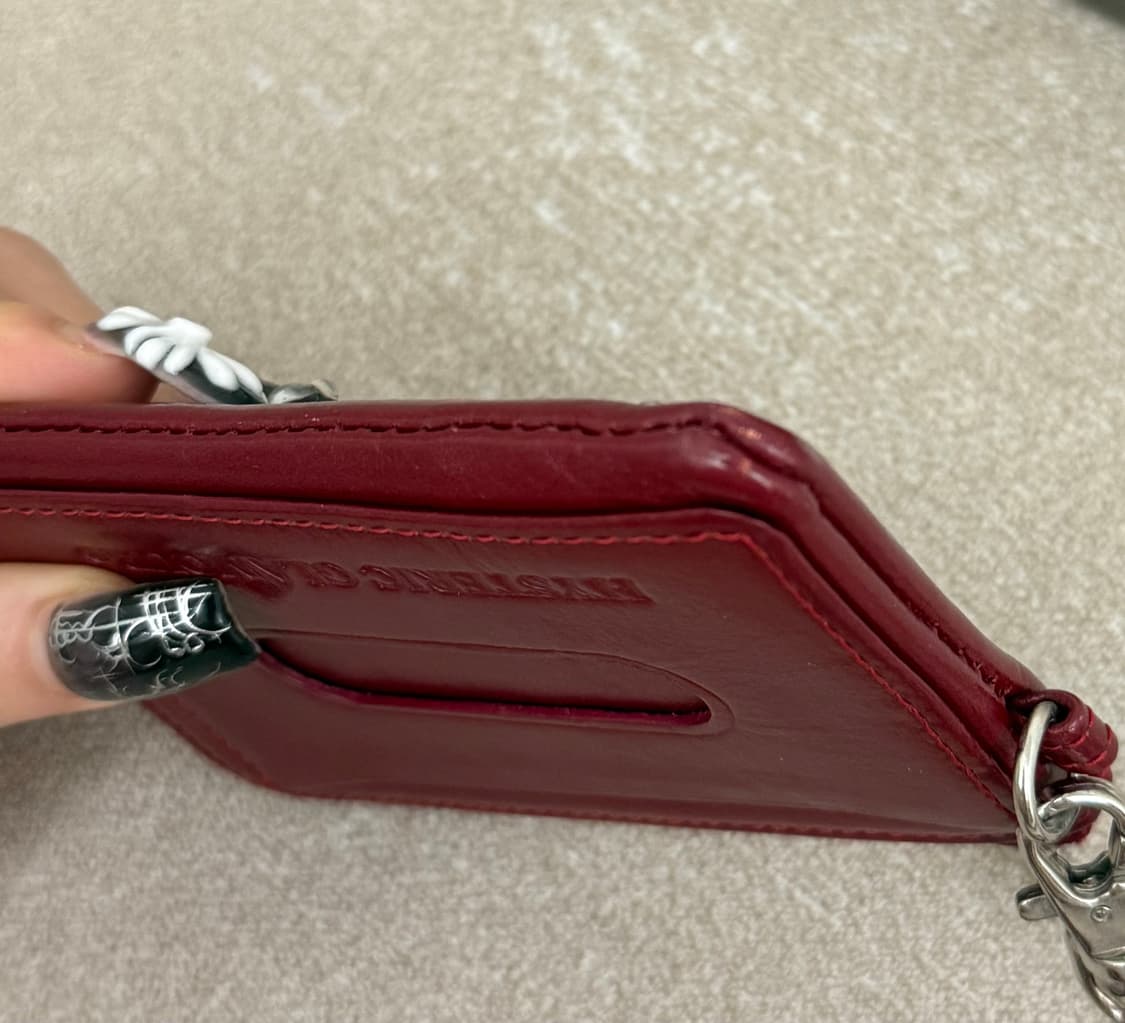 히스테릭글래머 스터드 체인 목걸이 지갑 상품이미지5