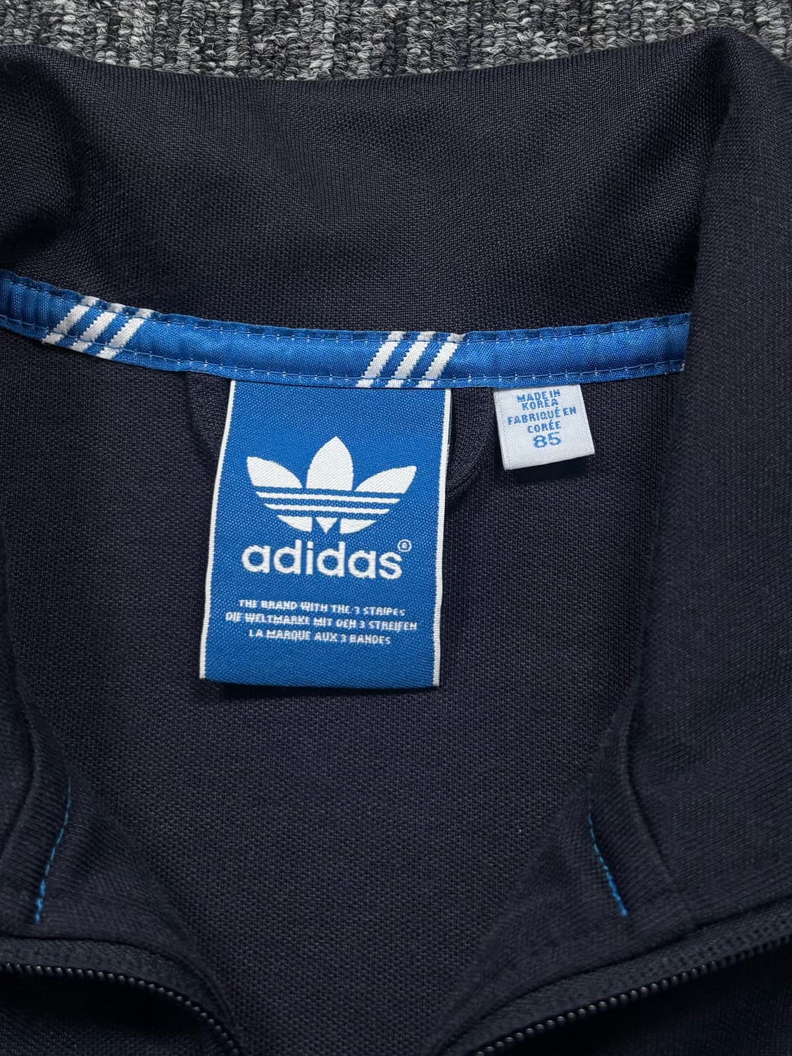 아디다스 네이비 유로파 트랙탑 져지 상품이미지5