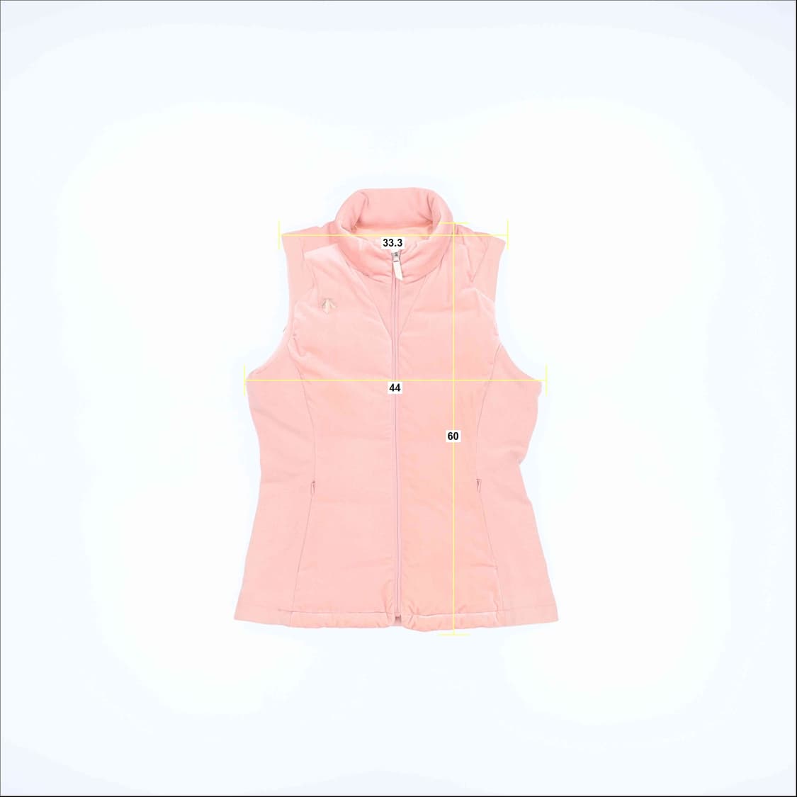 [85] 데상트 골프 벨벳 구스다운 조끼 패딩 N6895 상품이미지7