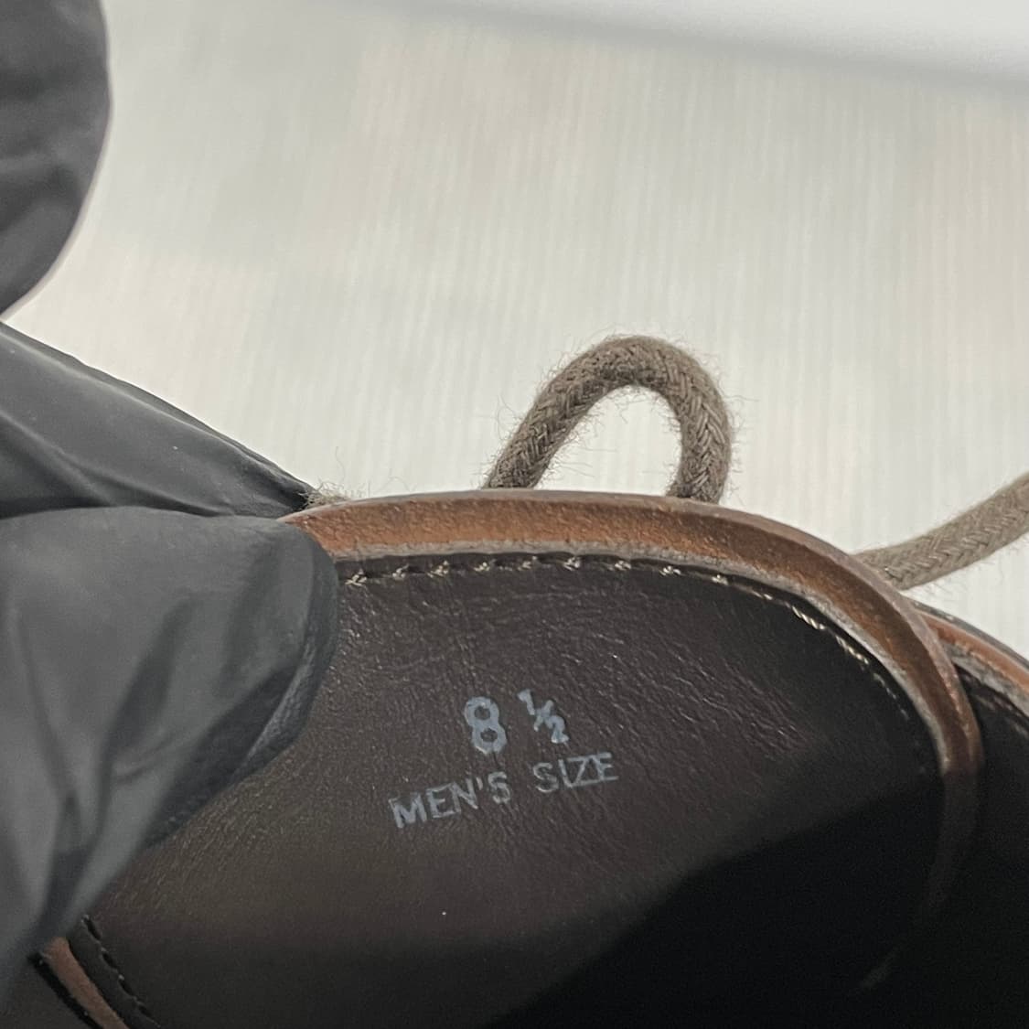 576) TOD'S 토즈 브라운 레더 더비 슈즈 8.5 상품이미지8