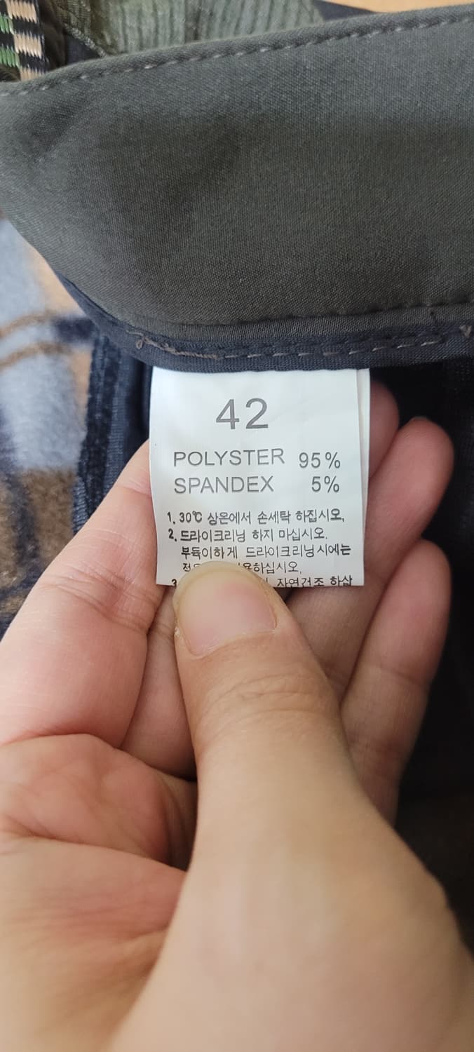 (남성42인치) 등산바지(기모)벨트 세트 상품이미지4