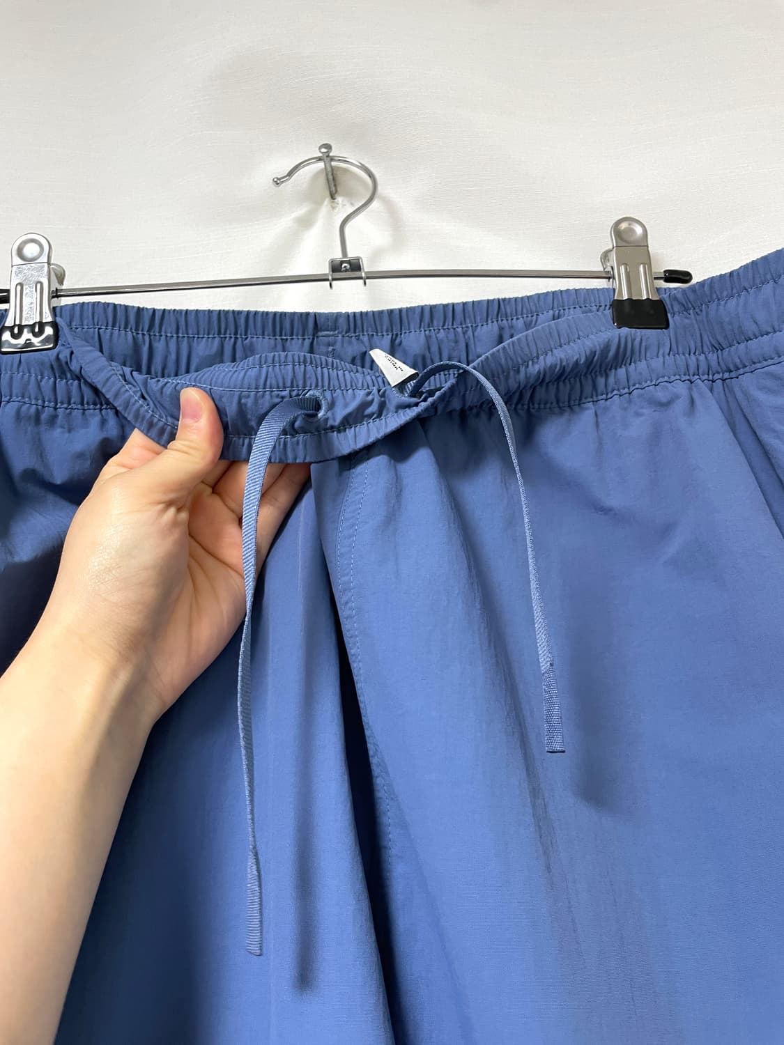 (거의새옷)아디다스 x DPR 리사이클 나일론 우븐 트랙팬츠 2XL 블루 상품이미지7