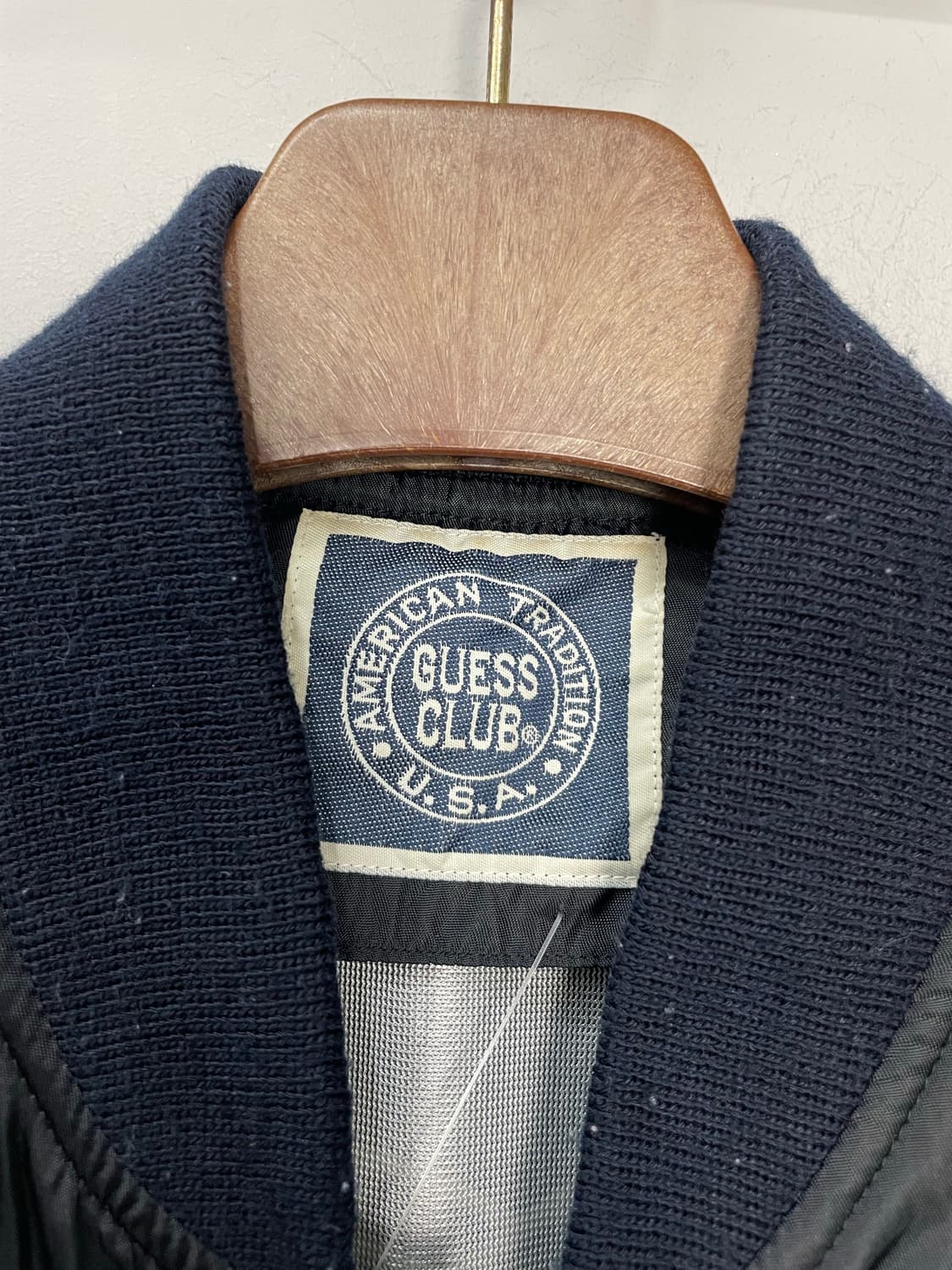 게스클럽 올드스쿨 빅로고 항공자켓 H1027 상품이미지7