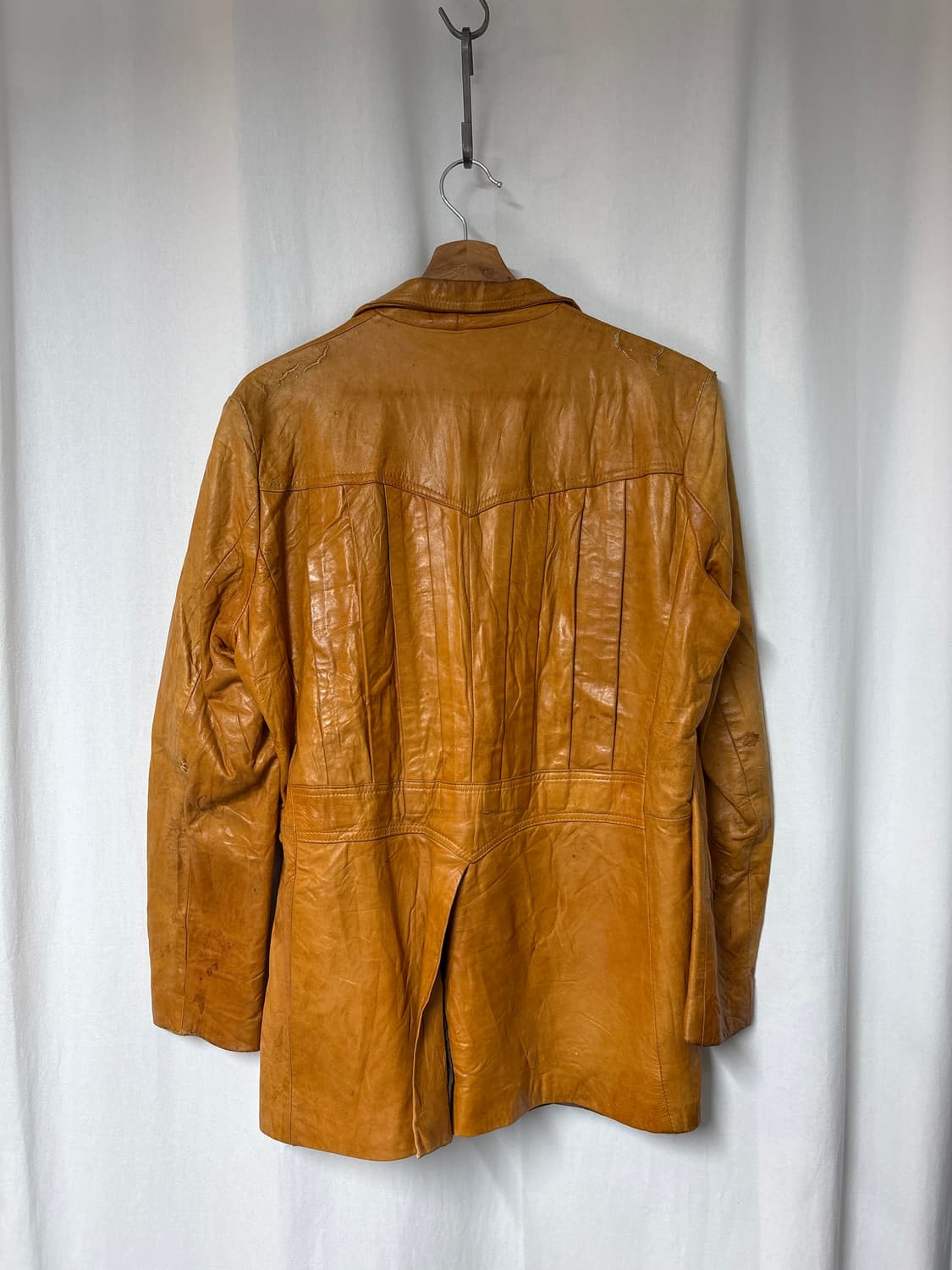 70's 릭달튼 웨스턴 레더 자켓 상품이미지2