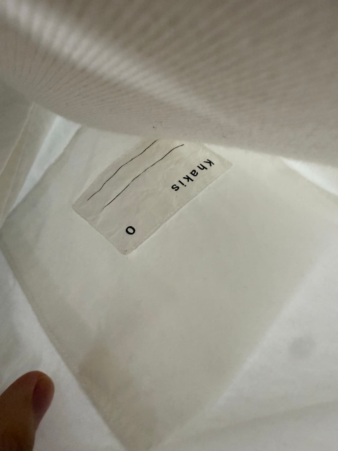 카키스 khakis 흰색 셔츠 상품이미지2