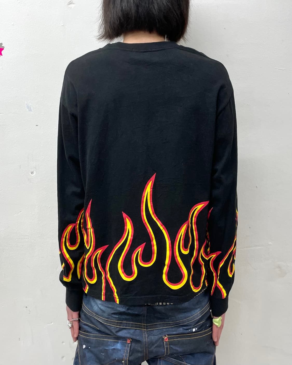 Flame Black Long Sleeve 상품이미지2