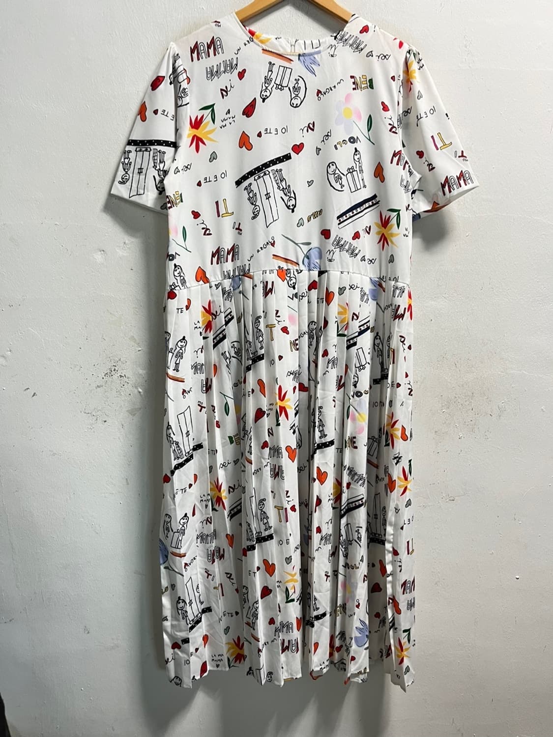 (66) Cindy baby 반팔 플리츠 롱 원피스 상품이미지1