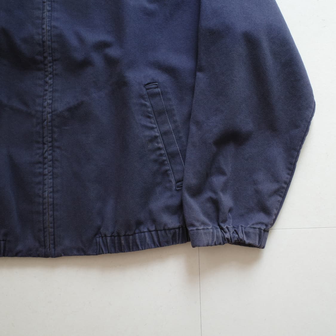 90s 폴로 랄프로렌 코튼 블루종 자켓 (XL, 네이비)  상품이미지4