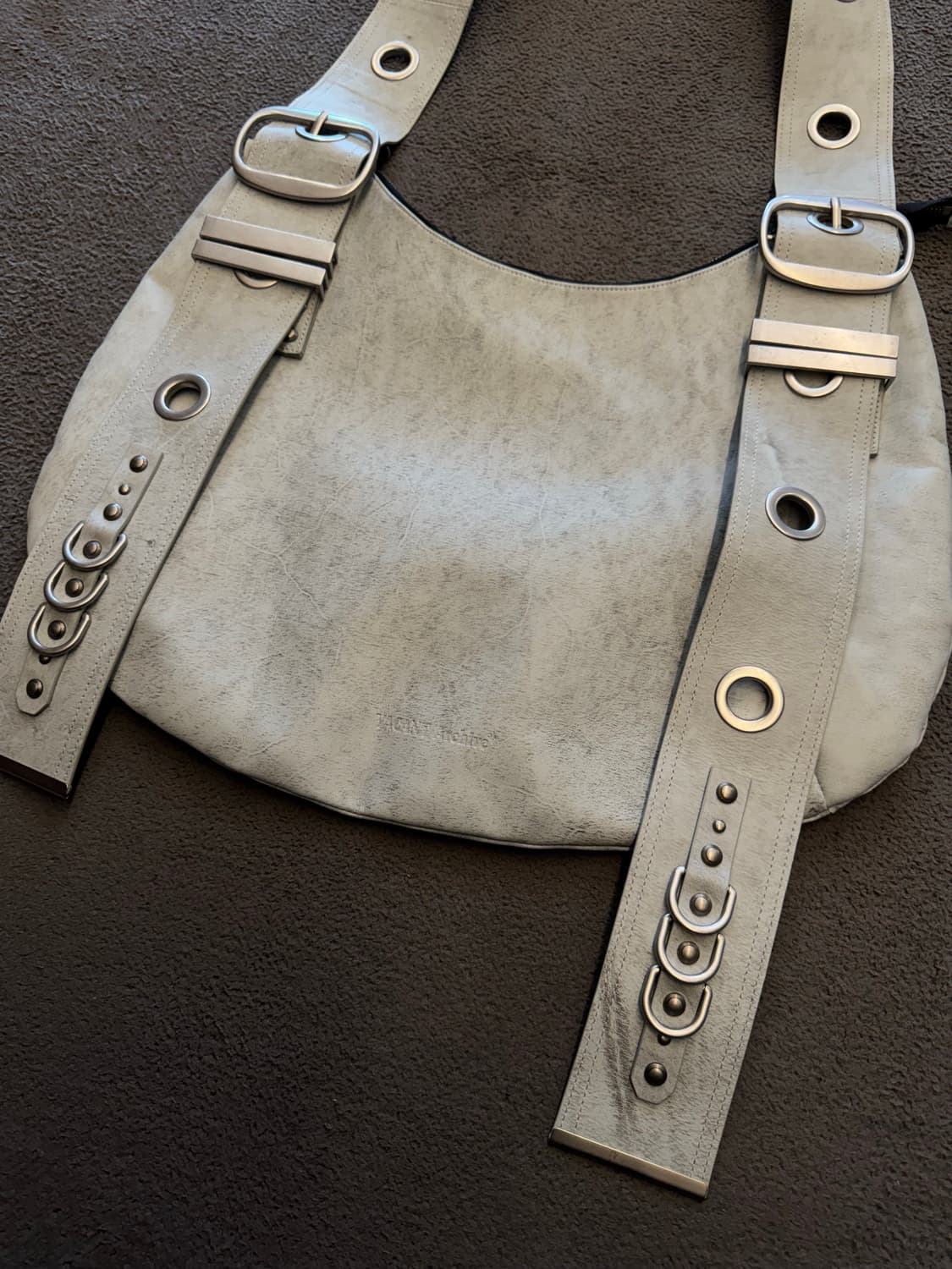 베이컨트 아카이브 벨라 와이드 더티 화이트 미시착 상품이미지2