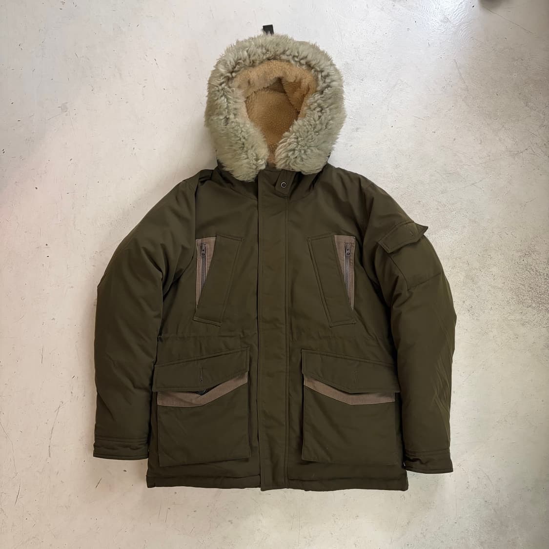 에스피오나지 콜비 빈티지 구스다운 패딩 L 상품이미지1