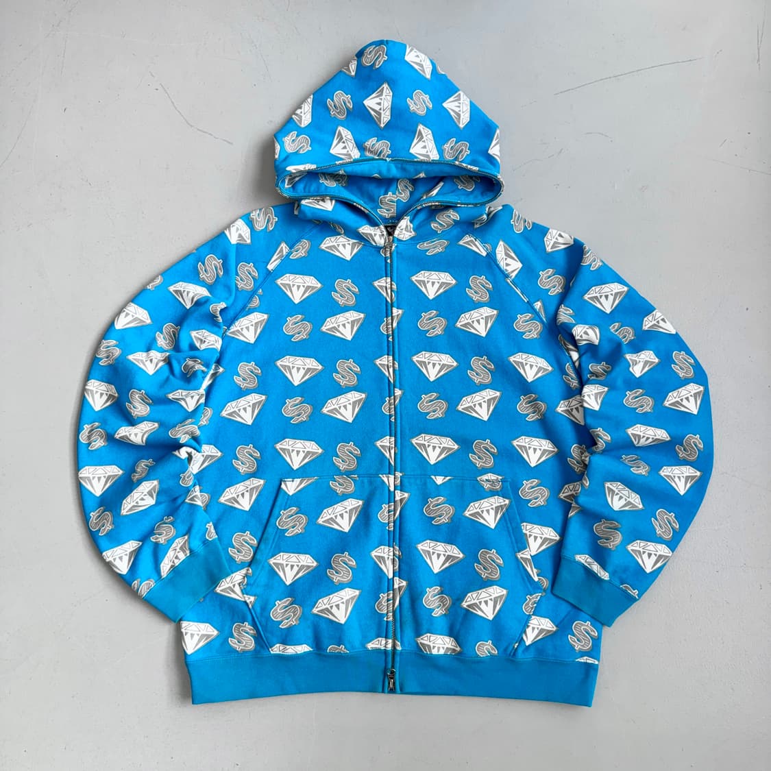 BBC X 니고 X 퍼렐 빌리네어보이즈클럽 다이아몬드 풀 후드집업 상품이미지3