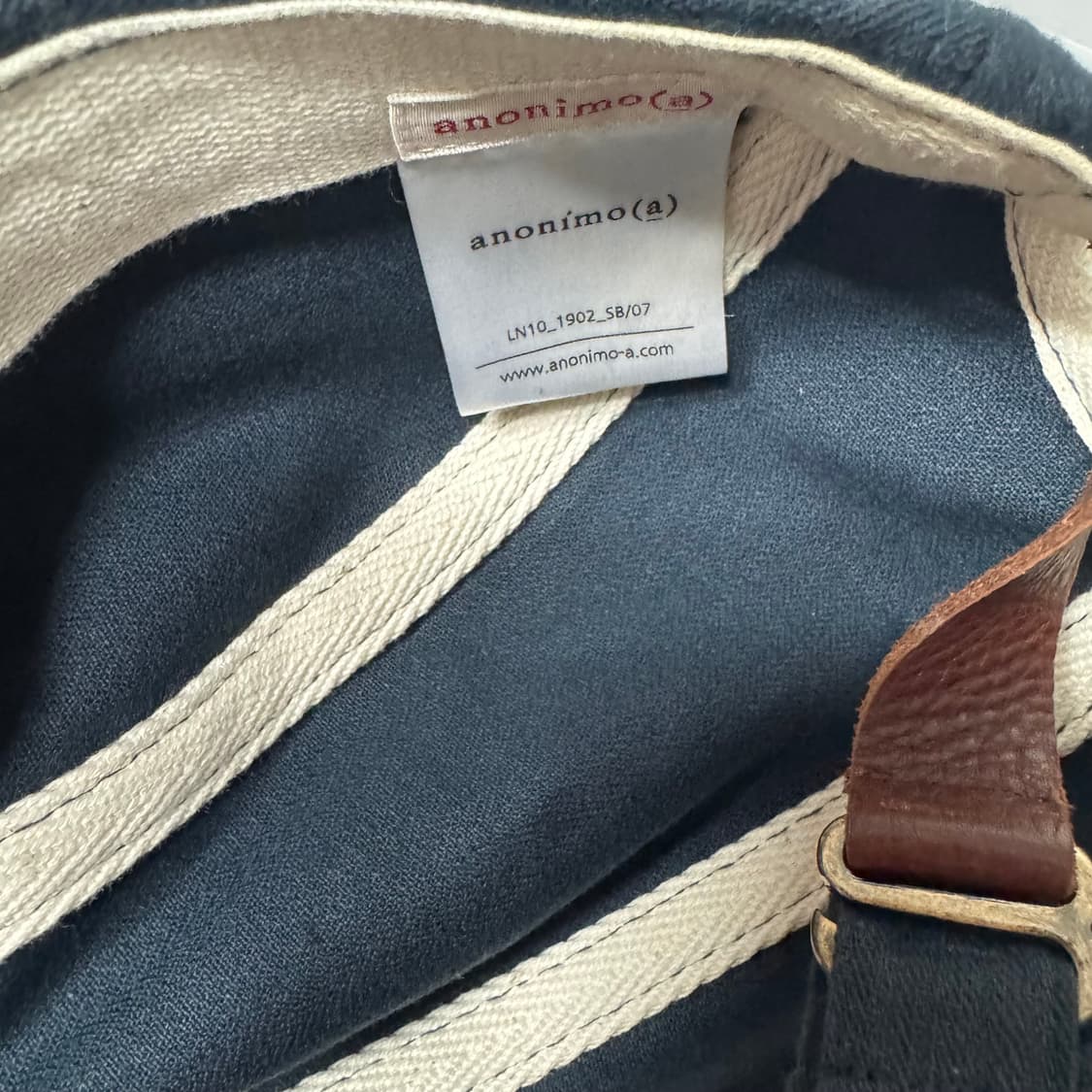 아노니모 아노니마 코튼 캡 상품이미지4