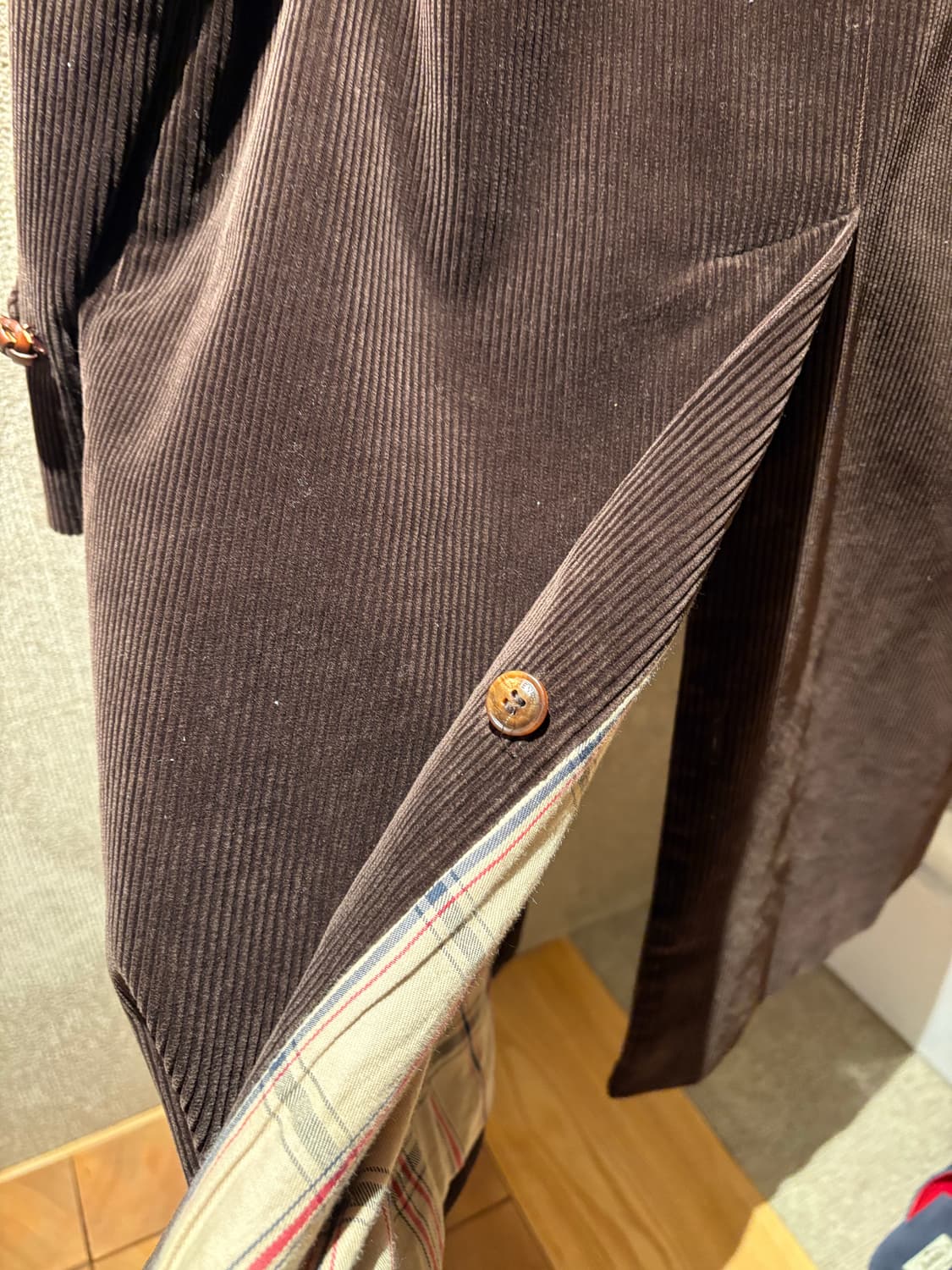 그렌펠(grenfell) 코듀로이 발마칸 코트 40사이즈 상품이미지6