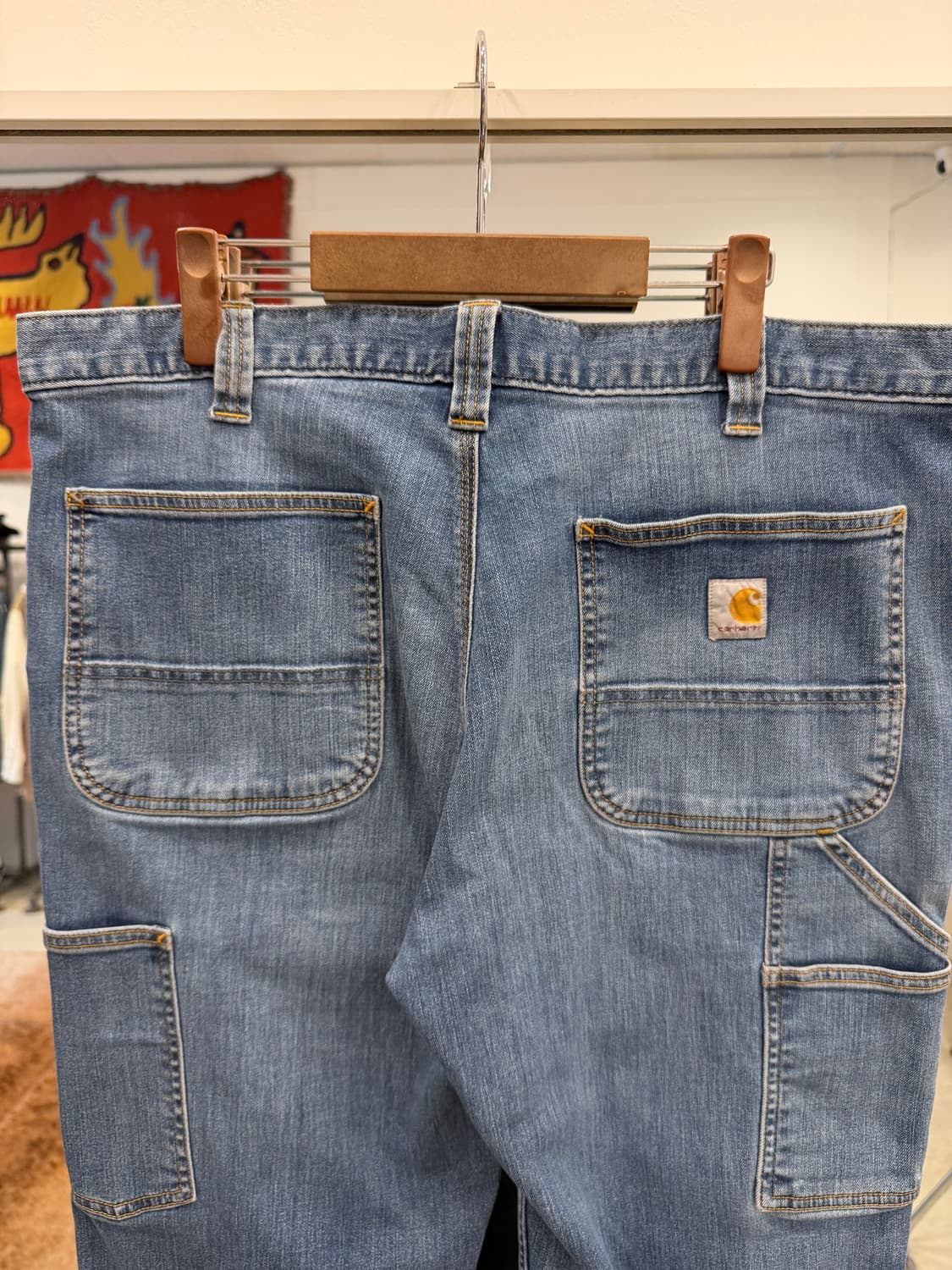 Carhartt 칼하트 데님 워크 팬츠 (38inch) 상품이미지6