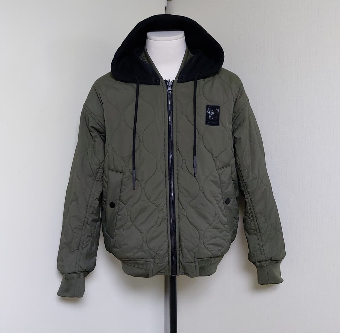 라이프워크 후드 MA-1 리버시블 패딩 항공점퍼(M)새상품 상품이미지5