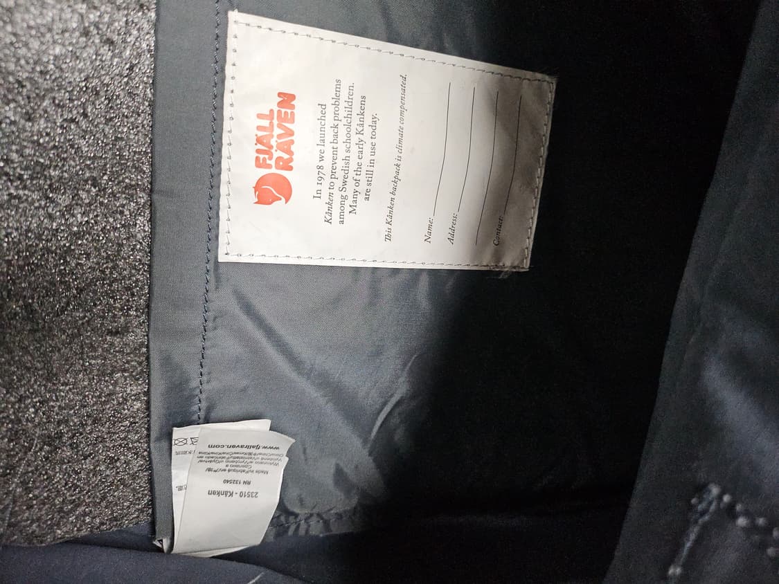 피엘라벤 칸켄백 그레이 백팩 상품이미지9