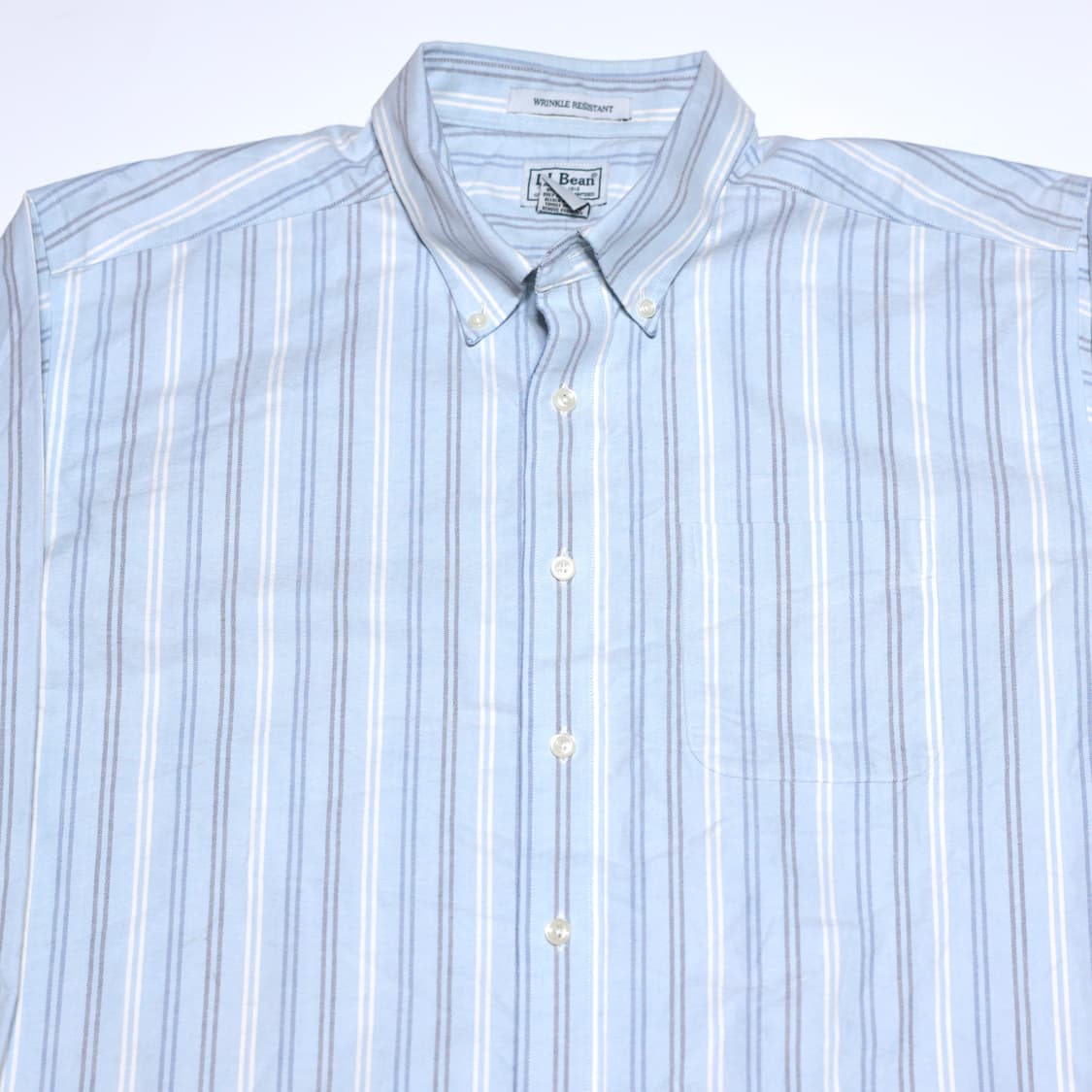 L.L.Bean Wrinkle Resistant Striped Shirt 상품이미지2