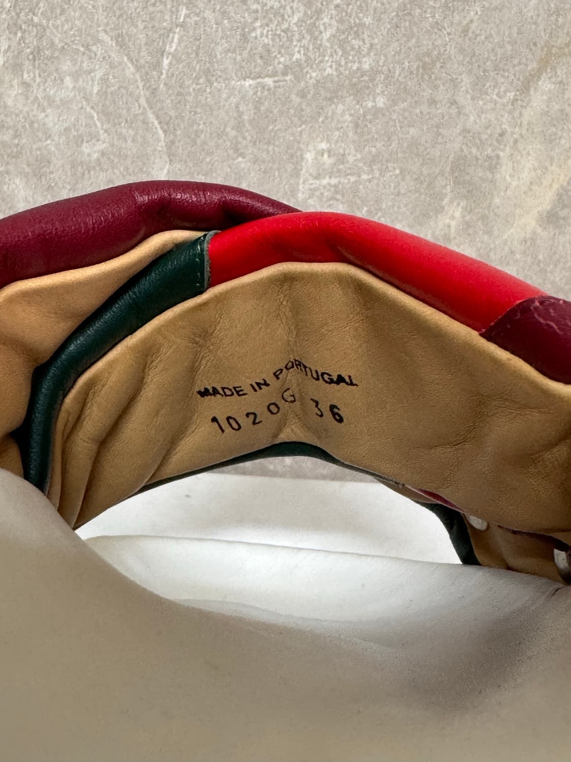 36 / TOGA PULLA 레더 슬라이드 상품이미지4