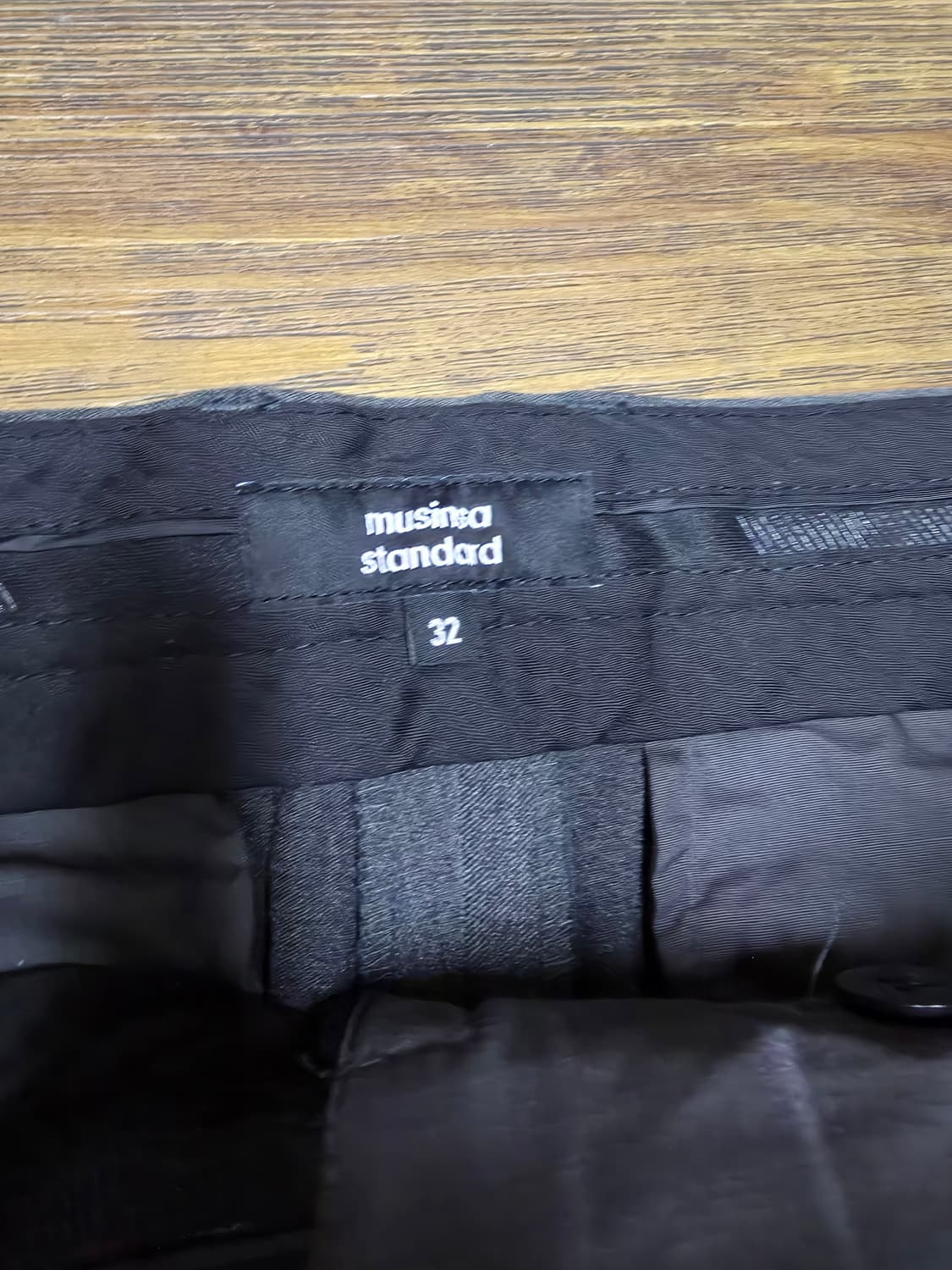 무탠다드 히든밴딩 와이드슬랙스 미사용품  상품이미지4