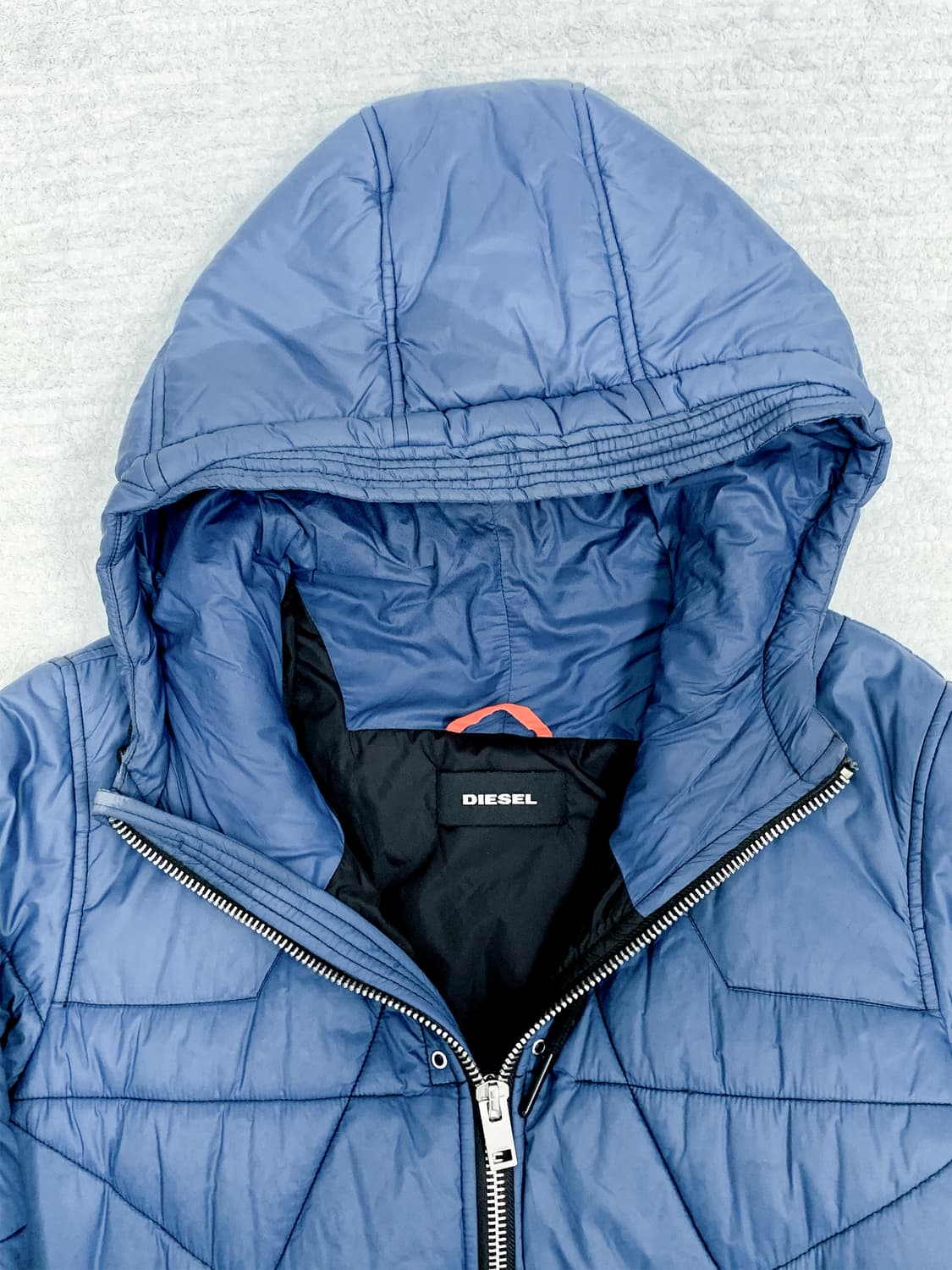 DIESEL Aqua Blue Puffer Jacket 상품이미지2