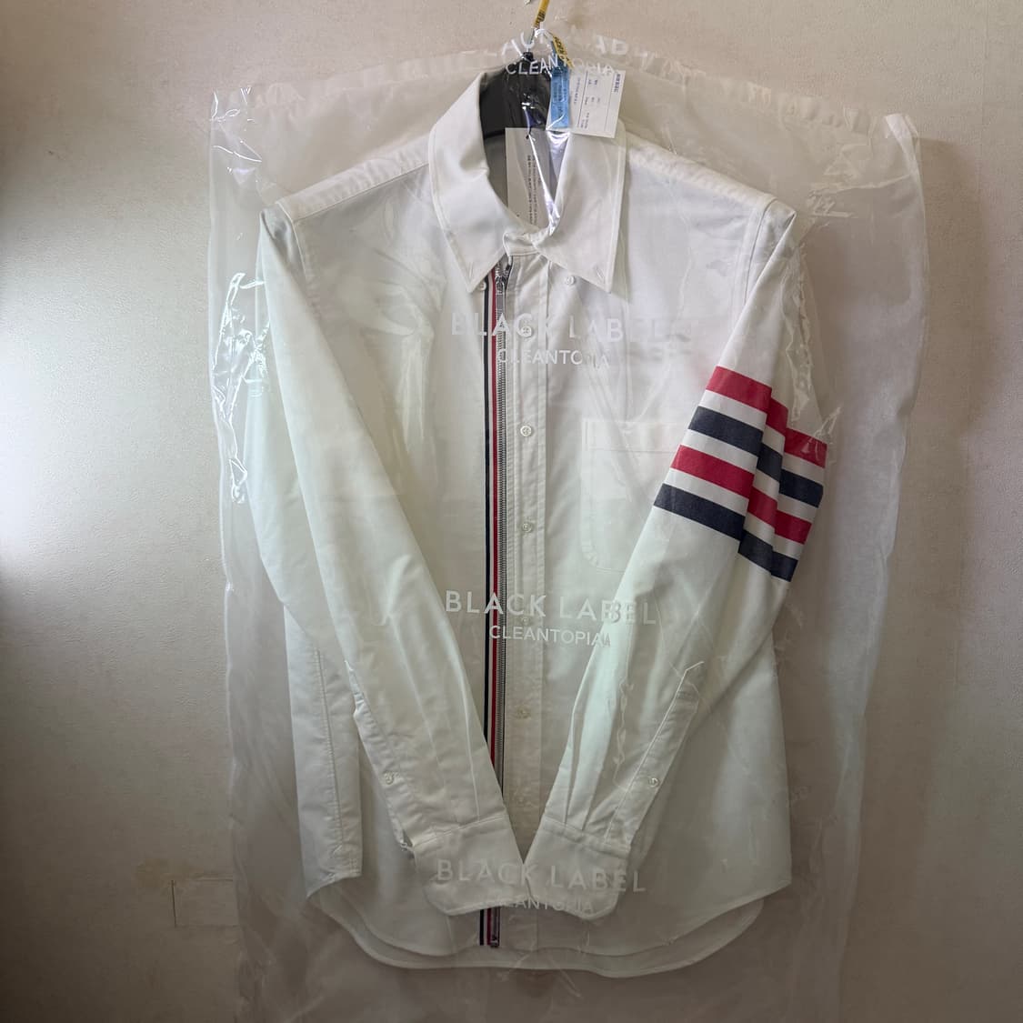 톰브라운 사선완장 셔츠자켓 2 (100) 드라이완료 상품이미지2