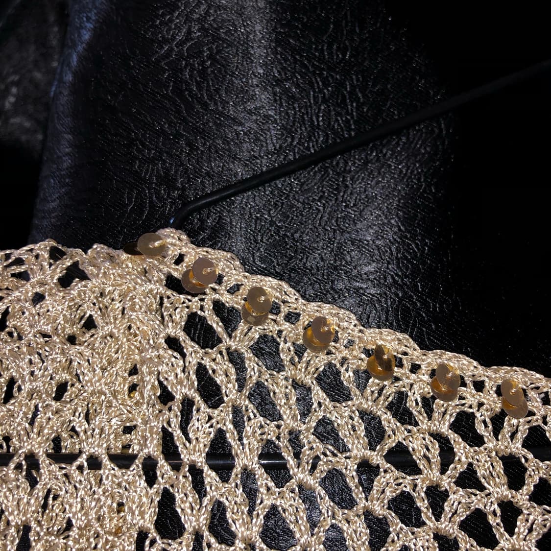 Vintage 💿 Rosen beige spangle 상품이미지4