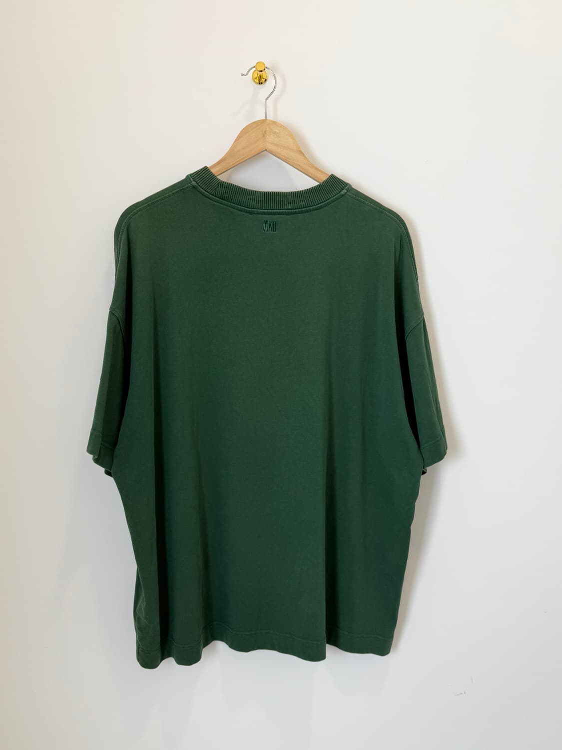 아미 골드빅하트 반팔티 그린 상품이미지8