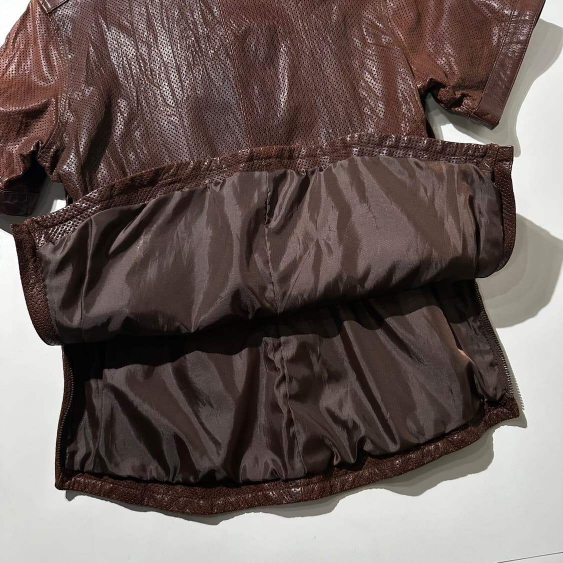 아비렉스 레더 레이스업 셔츠 상품이미지7