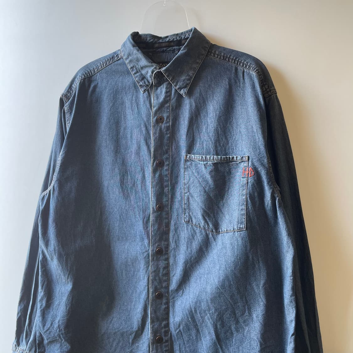 할리 데이비슨 데님 셔츠 상품이미지4