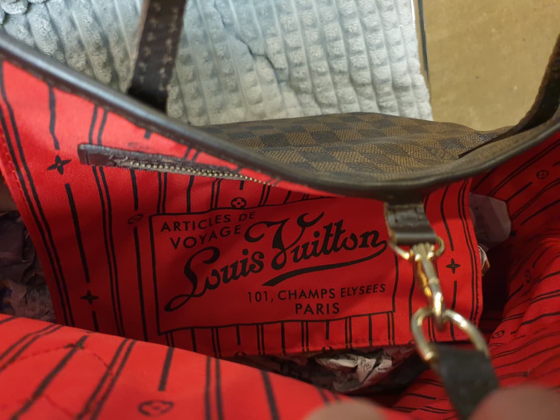 루이비통 네버풀 다미에 토트백 상품이미지4