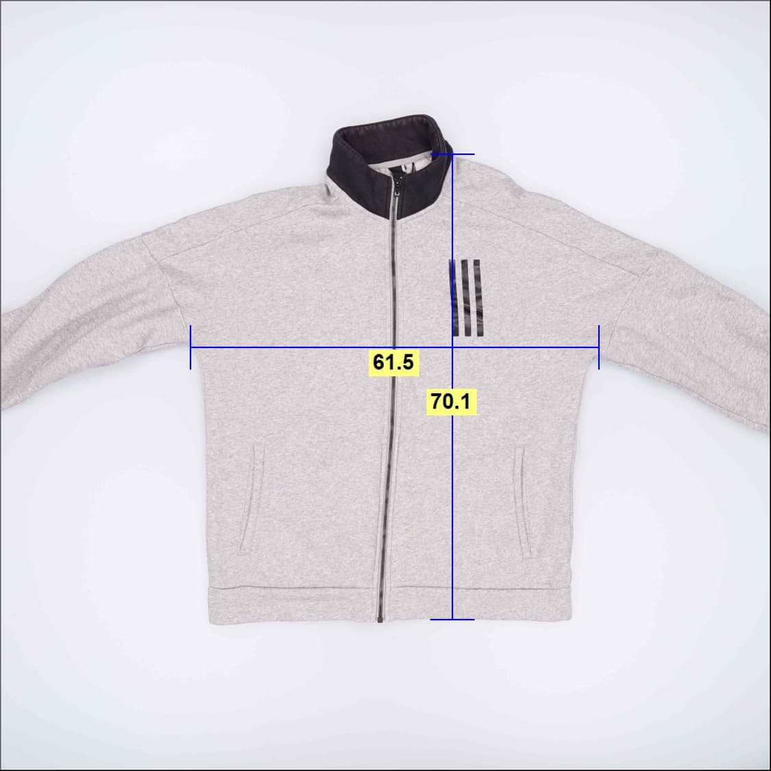 2XL 아디다스 트레이닝 집업 0608H2 상품이미지8
