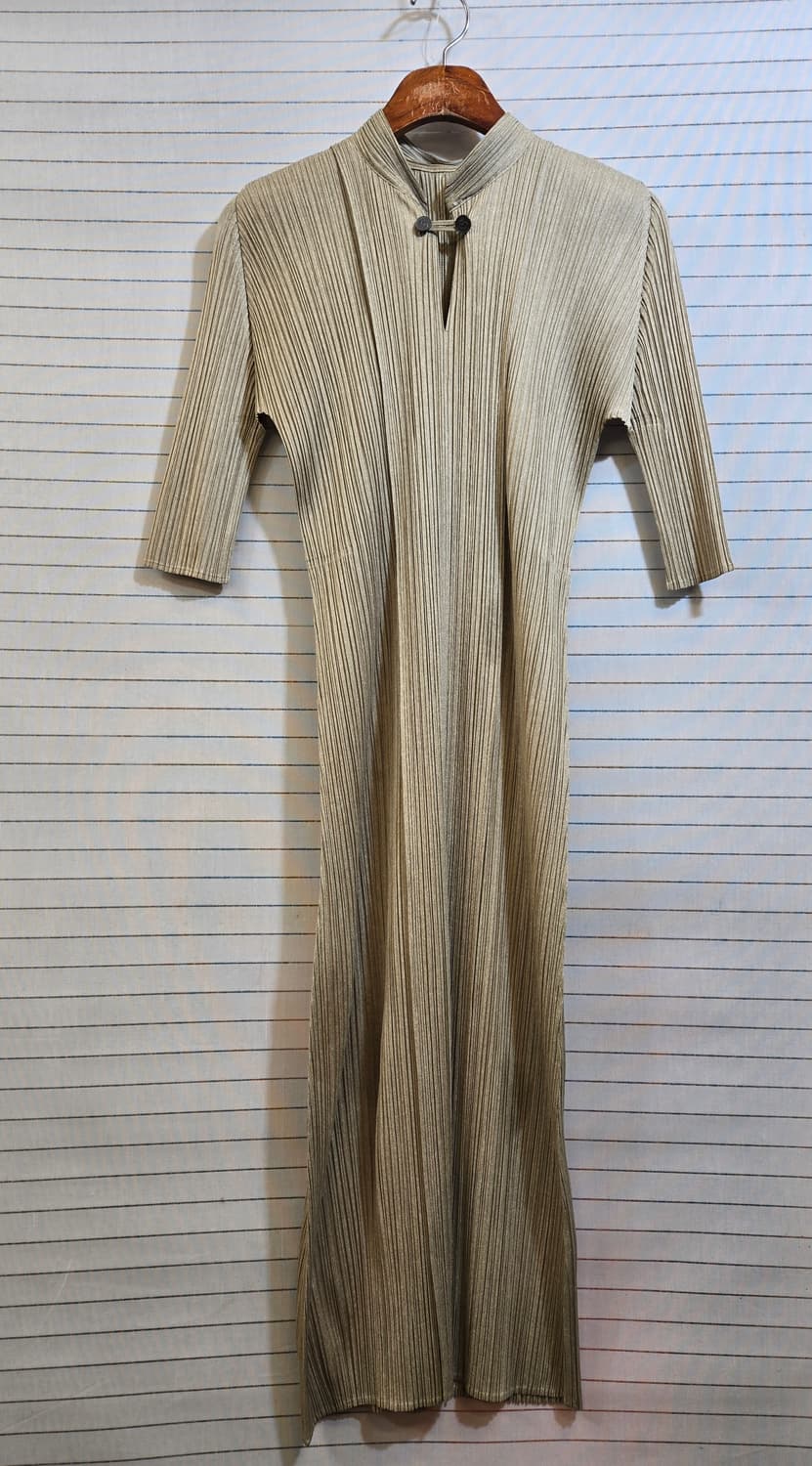 이세이미야케 플리츠플리츠 반소매 원피스 상품이미지1